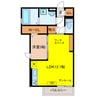 グランヴィア金町 1LDKの間取り