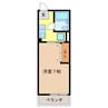 シティハイム城南Ｃ棟 1Kの間取り