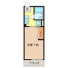 シティハイム城南Ｃ棟 1Kの間取り
