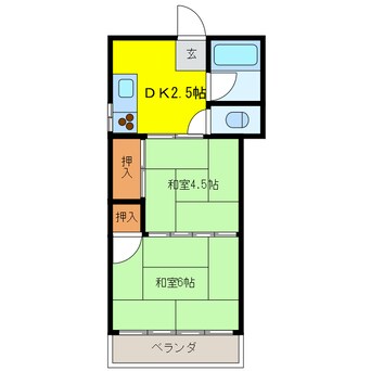 間取図 本荘マンション