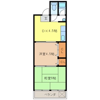 間取図 本荘マンション