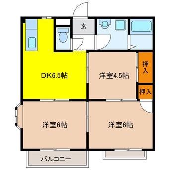 間取図 エレガンスイシグレ