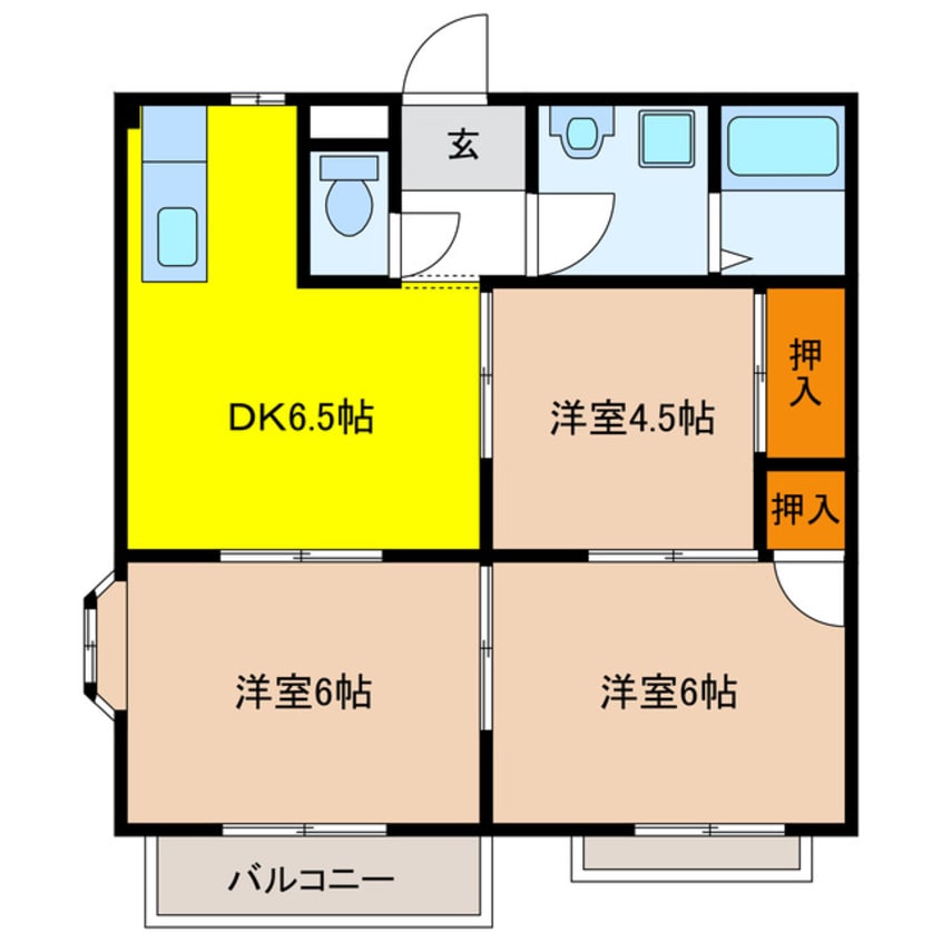 間取図 エレガンスイシグレ
