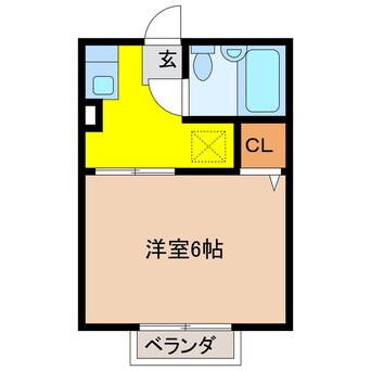 間取図 シティハイム五反田