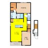 エフティヒア 2LDKの間取り