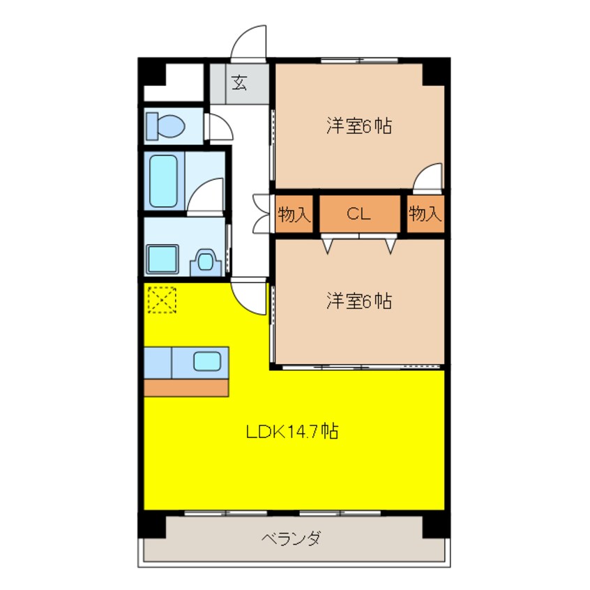 間取図 本郷マンション