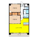 本郷マンションの間取図