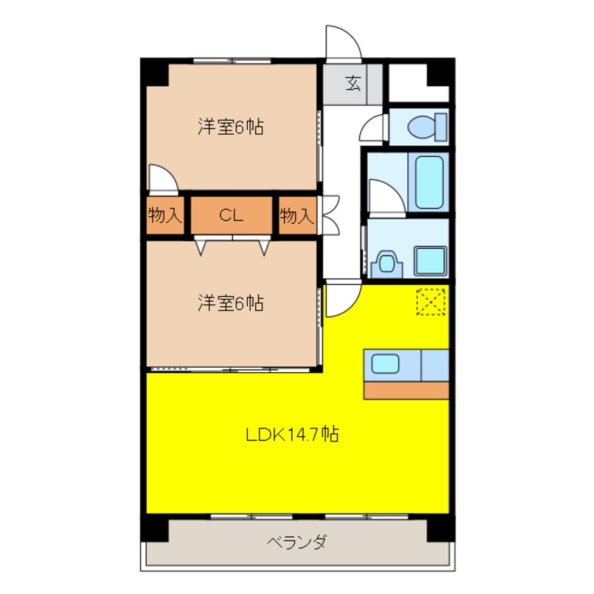 間取図 本郷マンション