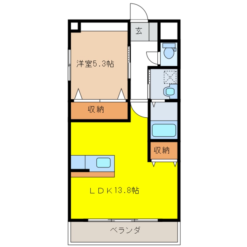 間取図 North Garden A