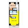 カーサパズエス 1LDKの間取り
