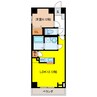 カーサパズエス 1LDKの間取り