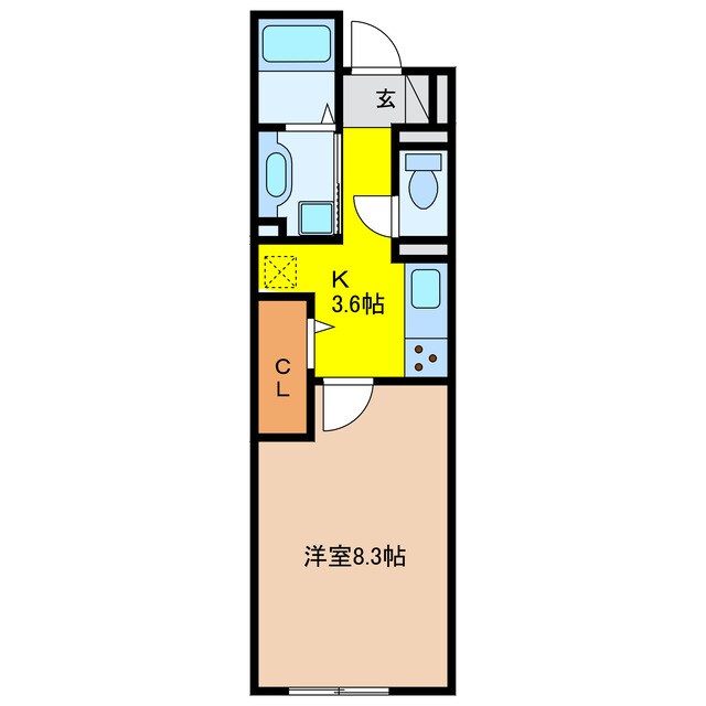 間取り図 Tiger Lily