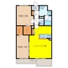 カンフリエ寿 2LDKの間取り
