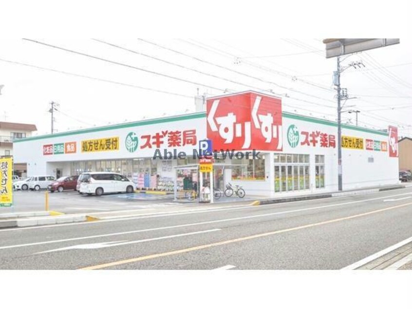 スギ薬局岐阜城東店(ドラッグストア)まで547m サン・パープル仲家