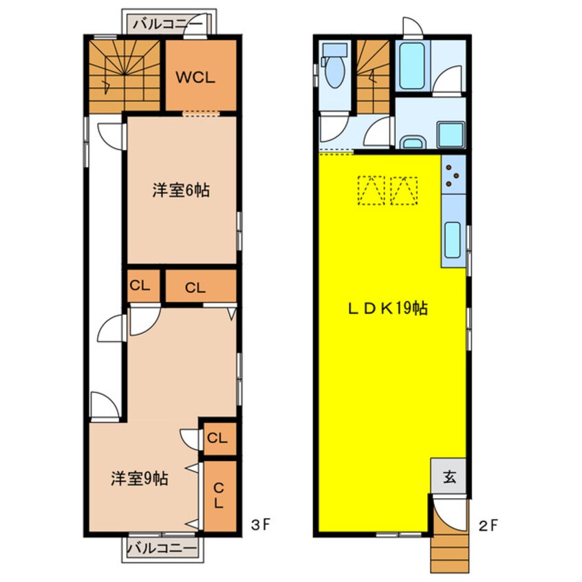 間取図 ククナ