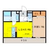 MAISON　MINETTE（メゾン　ミネット） 1LDKの間取り