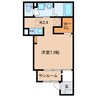 アルコ　イーリス 1Rの間取り