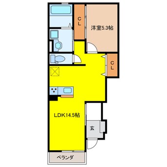 間取図 ユアメゾン本荘