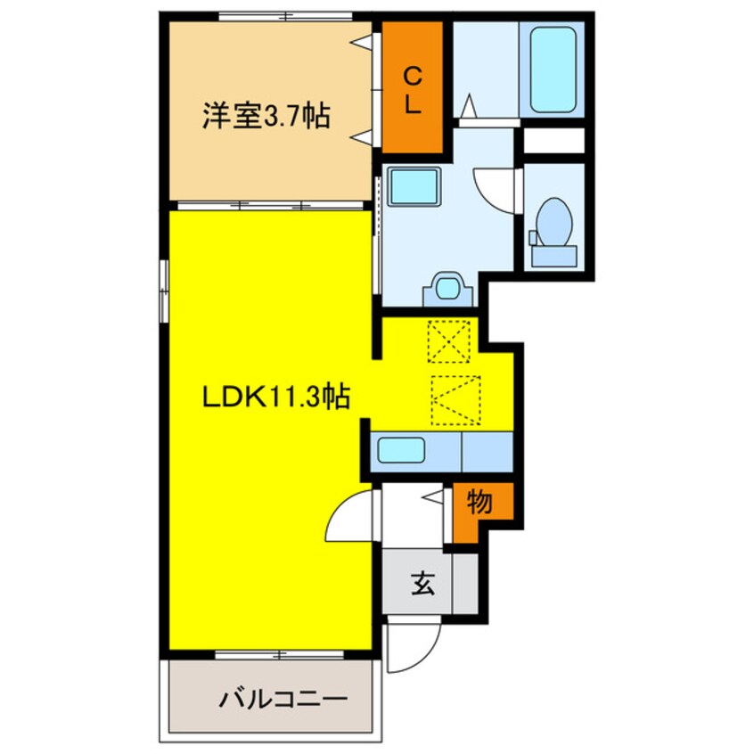 間取図 ホワイトストークⅡ