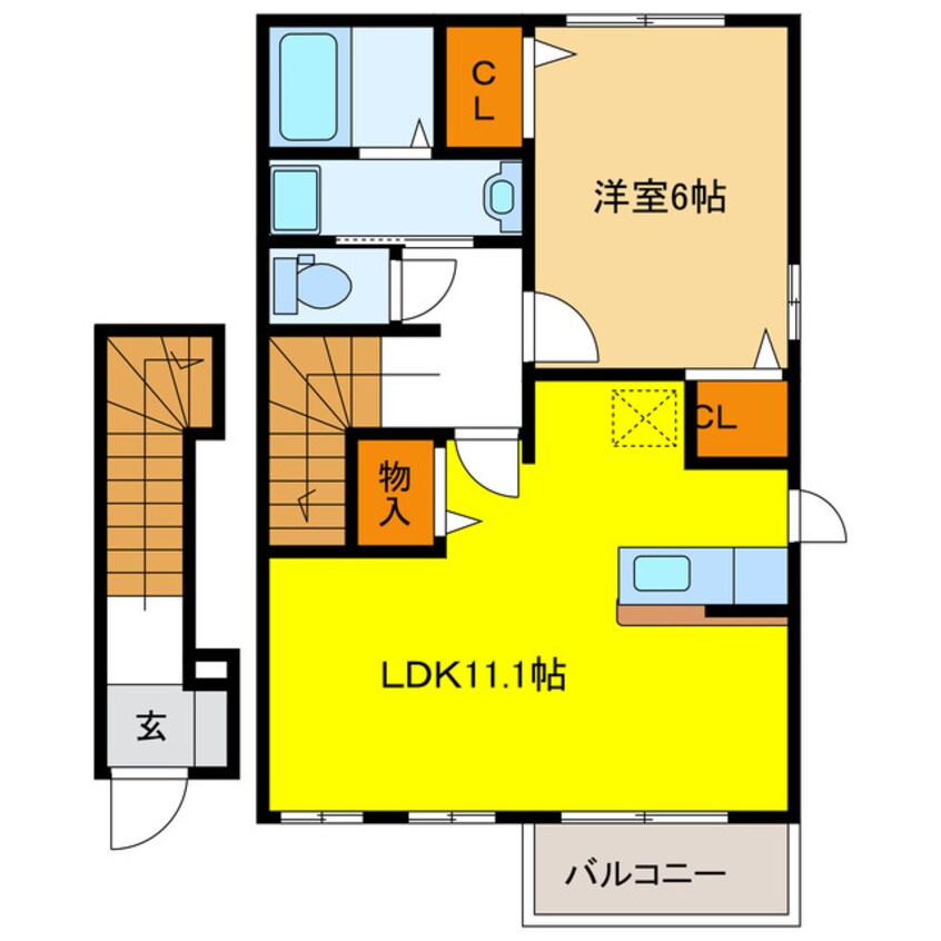 間取図 ホワイトストークⅡ