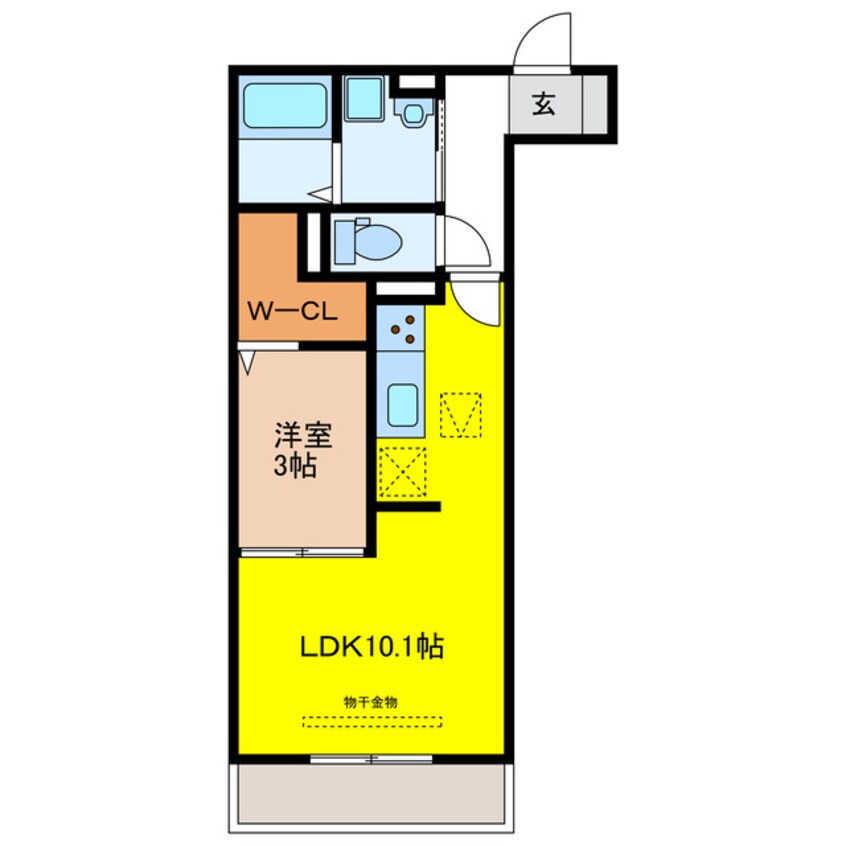間取図 STELLA西岐阜