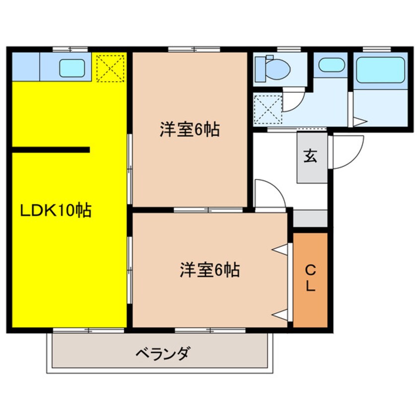 間取図 リヴェール