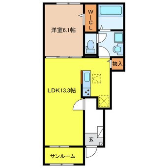 間取図 ヴィヴィット