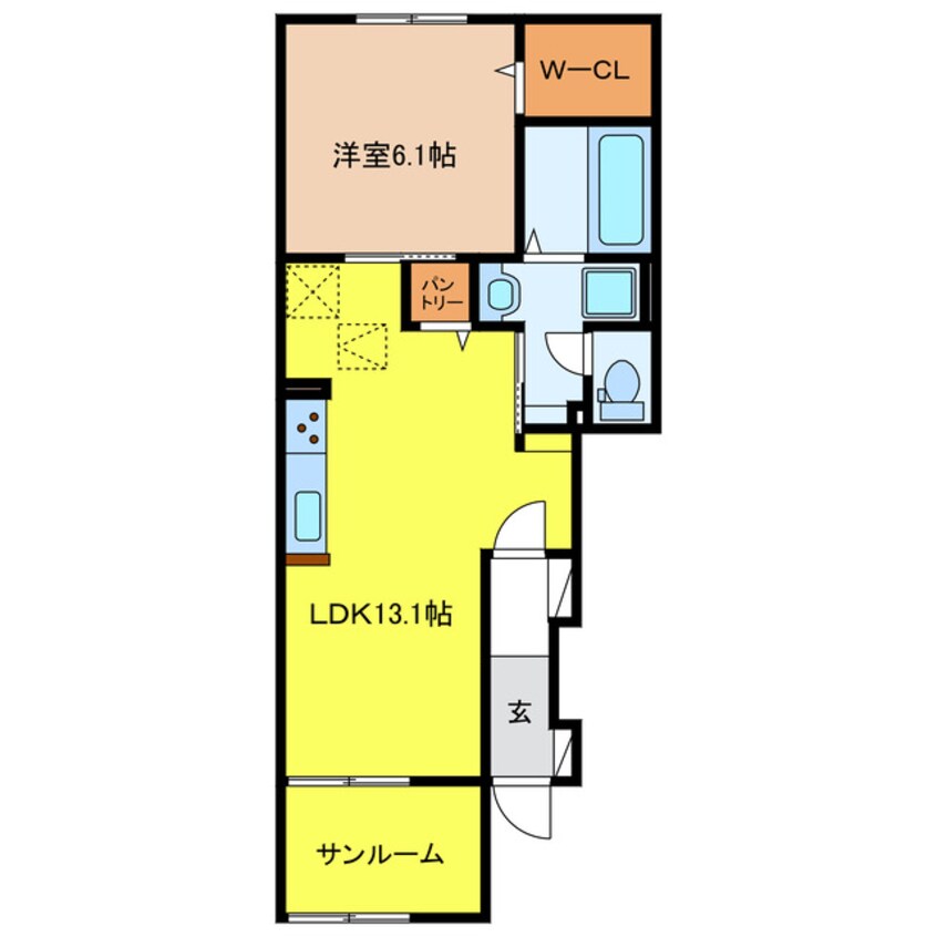 間取図 アリア　エステートⅡ