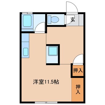 間取図 岐有荘