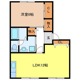 間取図 カーサボナールＣ