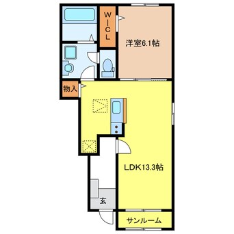 間取図 ベルファミーユⅦ