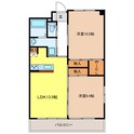 シャンスマイルの間取図