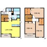 D-court羽衣町 3LDKの間取り