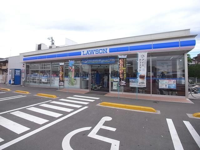 ローソン岐阜東鶉店(コンビニ)まで396m ヴィラフロンティア東鶉