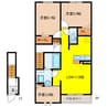 ヌーヴォー　エ　ベル　Ⅳ 3LDKの間取り