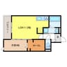 セレスティア西荘　WEST 1LDKの間取り