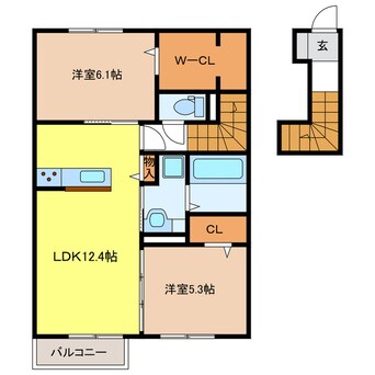 間取図 D-ROOM Fourth　B棟