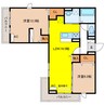 D-ROOM梅河町 2LDKの間取り