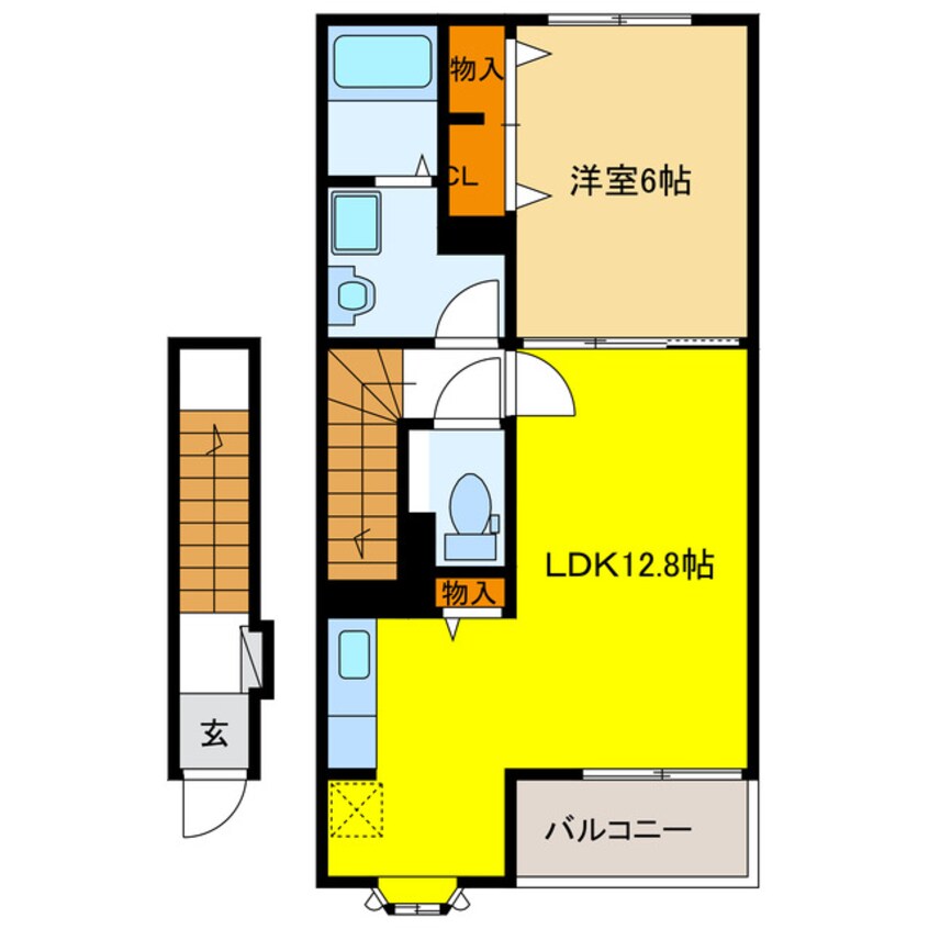 間取図 ブローテ