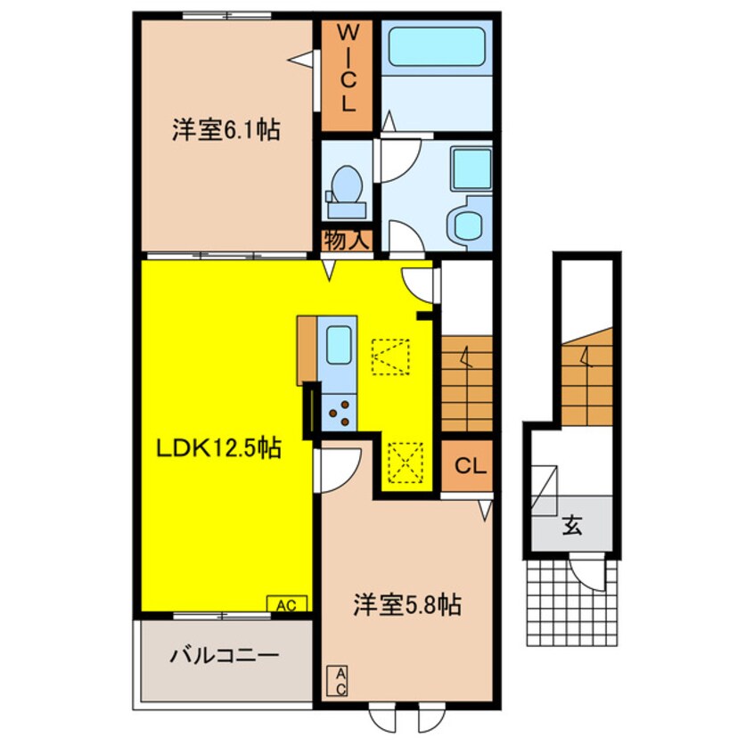 間取図 ファミリア