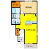 アルバ 1LDKの間取り