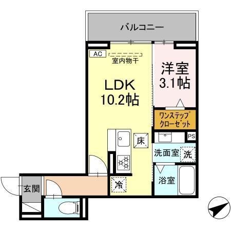 間取り図 Rue加納本町