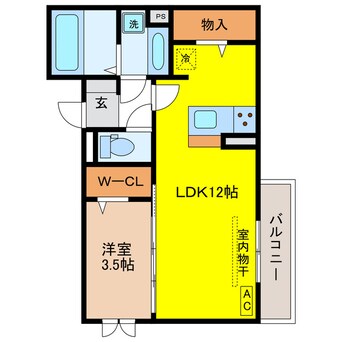 間取図 レセンテさくらⅡ