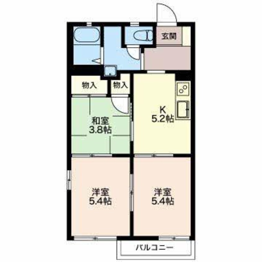間取図 アーバンシュトラーセ
