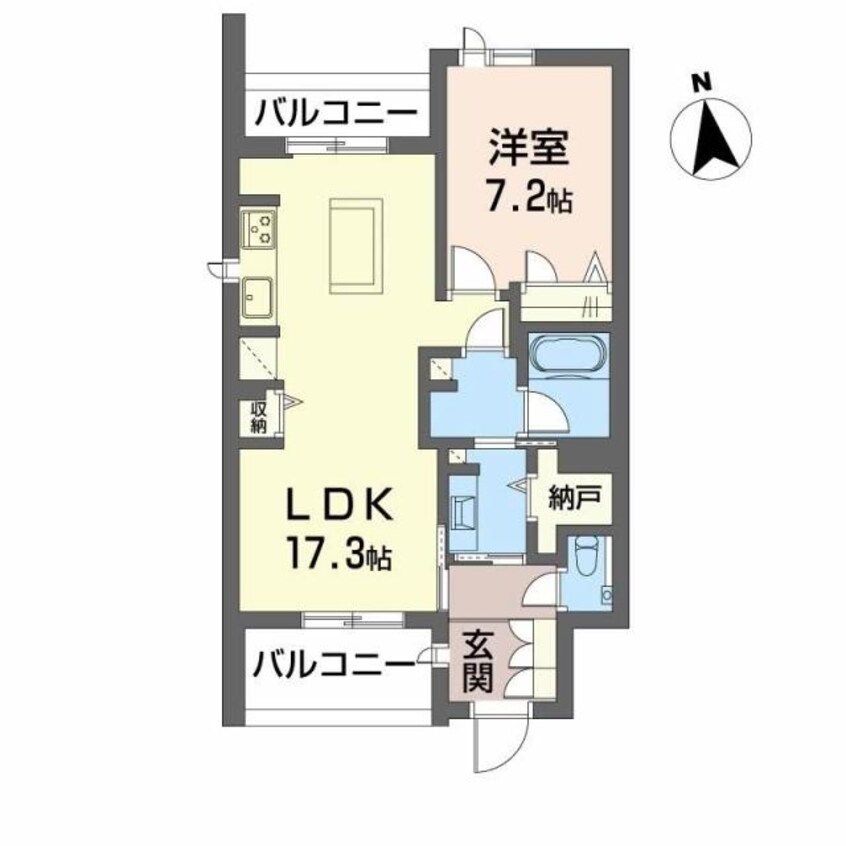 間取図 ウノディローロ