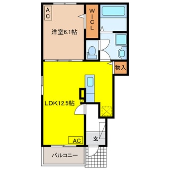 間取図 カーサ　コンフォルト　Ⅱ