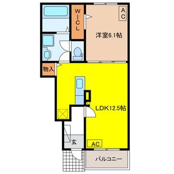 間取図 カーサ　コンフォルト　Ⅱ