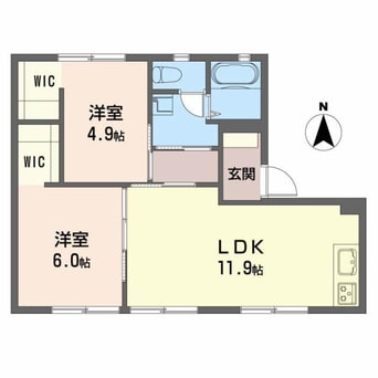 間取図 カーサB