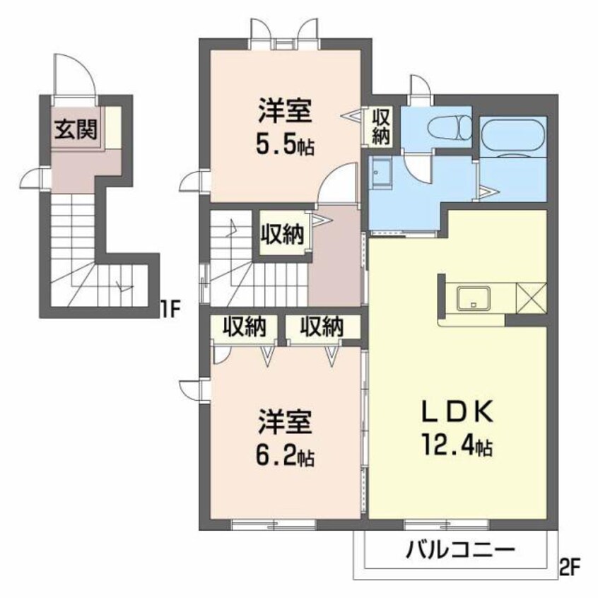 間取図 グランシャリオⅡ(S)