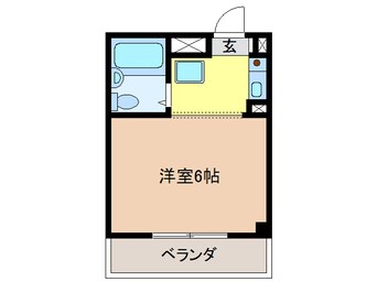 間取図 楽天地マンション